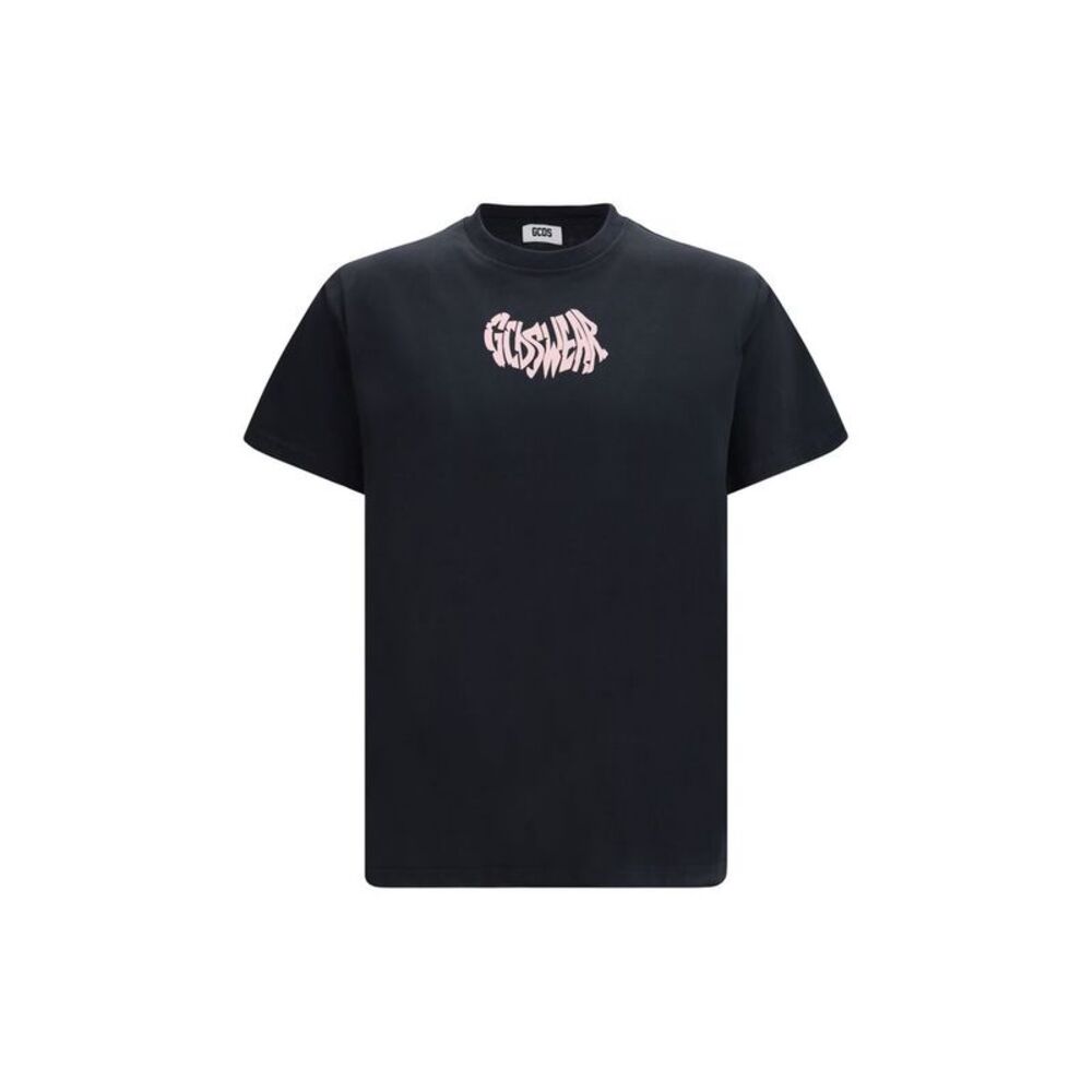 GCDS Gray Cotton Men's T-Shirt
